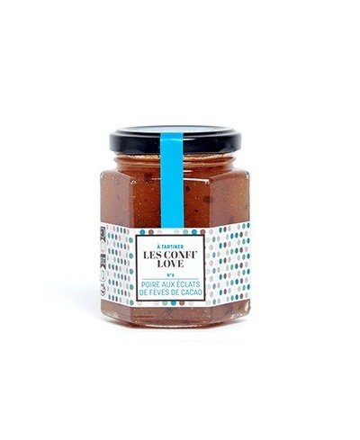 Confi’Love Poire aux Éclats de Fèves de Cacao