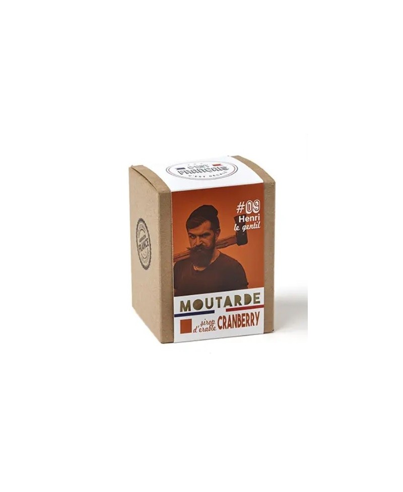 Moutarde Sirop d'Erable Cranberry