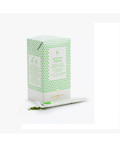 Étui 15 sticks Matcha Tradition, thé vert du Japon