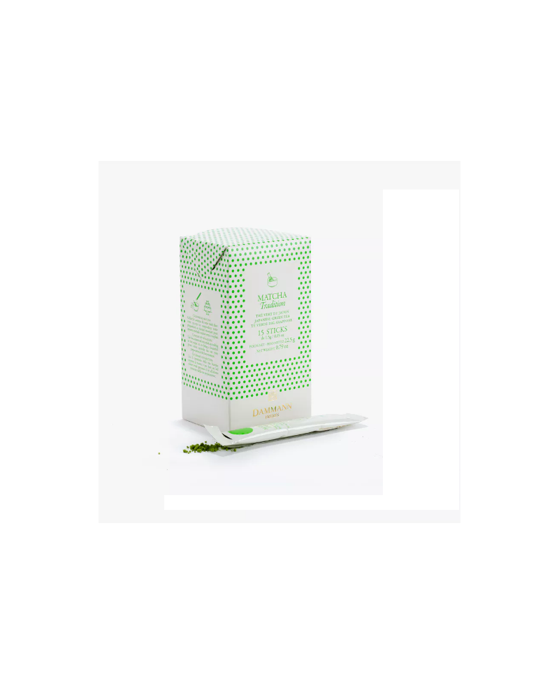 Étui 15 sticks Matcha Tradition, thé vert du Japon Étui 15 sticks Matcha Tradition, thé vert du Japon