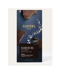 Tablette fleur de sel noir 72%
