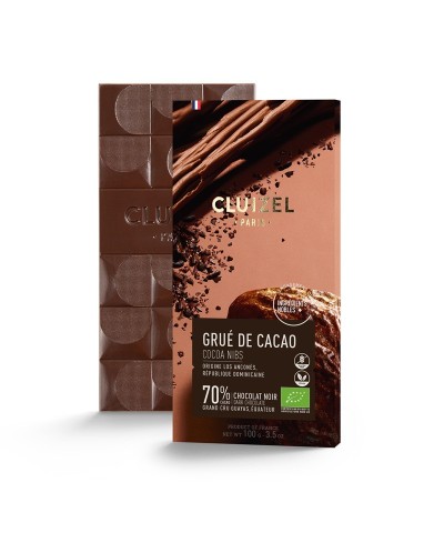 Tablette Grué de Cacao Noir 70%