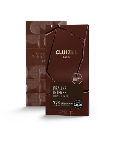 Tablette Praliné Intense 72%