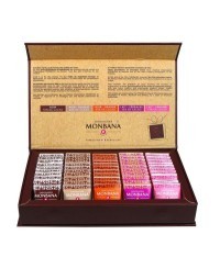 Coffret 50 Carrés Noir et Lait