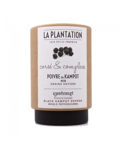 La Plantation - Poivre de Kampot Noir IGP