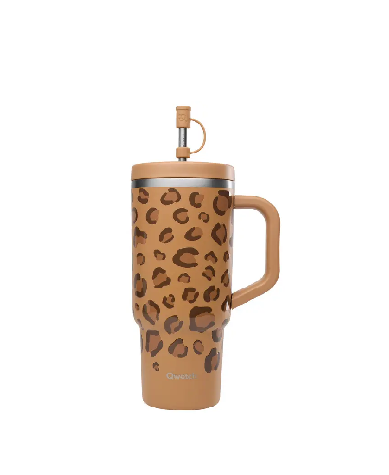 Travel Cup Isotherme léopard
