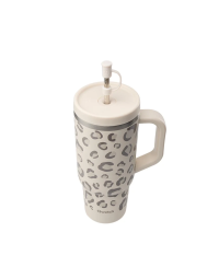 Travel Cup Isotherme léopard