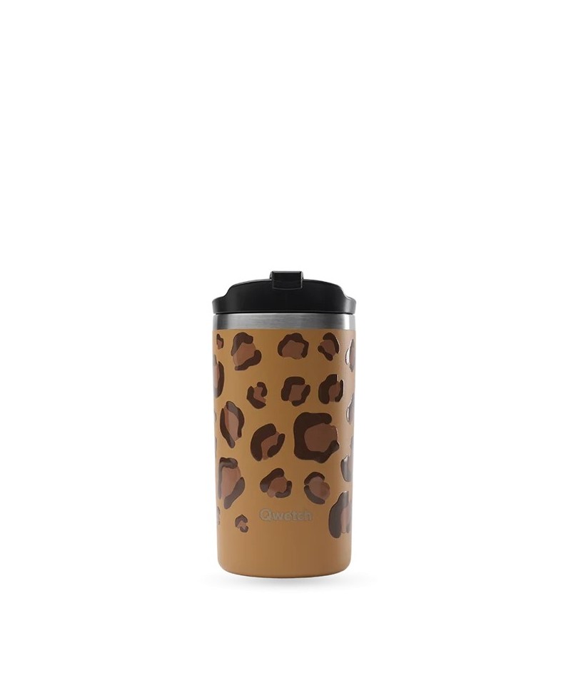 Travel mug isotherme léopard